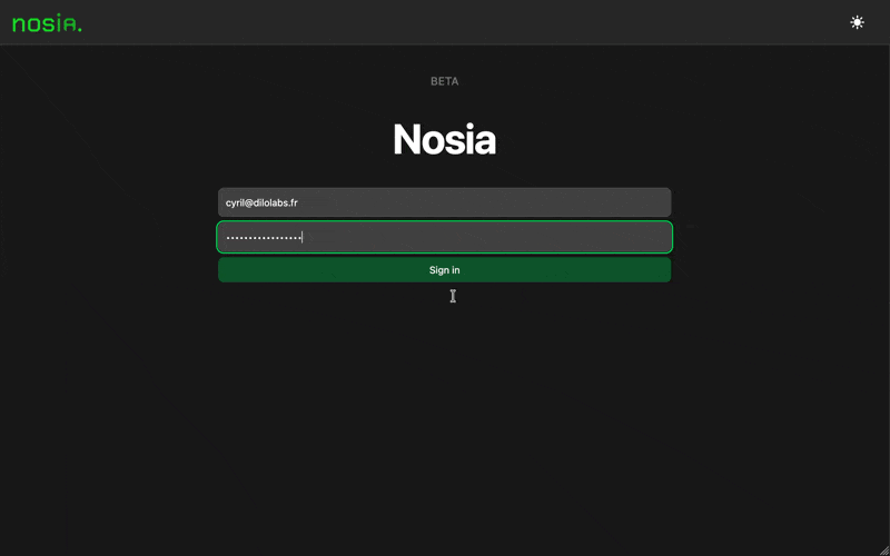 Nosia Demo